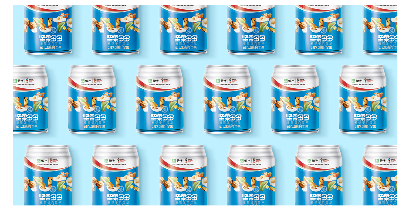 蒙牛友芝友包装设计案例