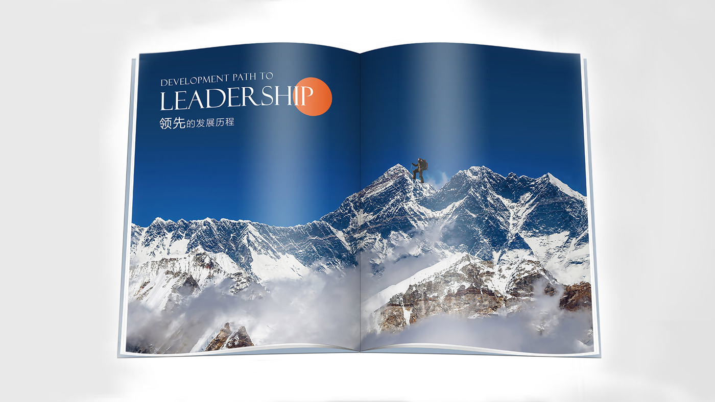 圆通速递画册设计案例